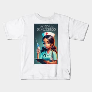 Syringe Sorceress Kids T-Shirt